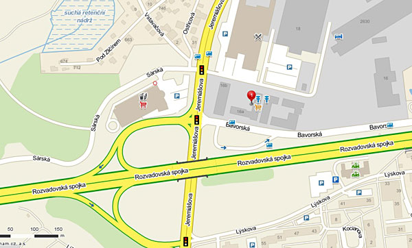 mapa Logitron