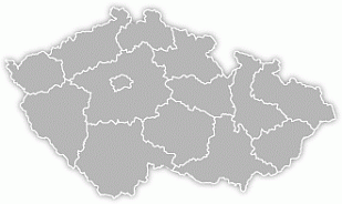 mapka ČR